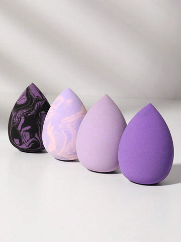 Makeup Sponge,4PCS Makeup Sponge set face sponge Beauty Sponges Egg Shaped Makeup Blender