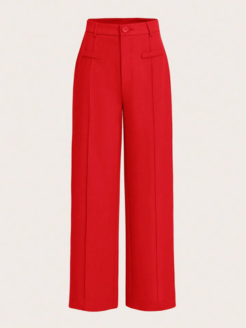 MOD High Waist Straight Leg Pants