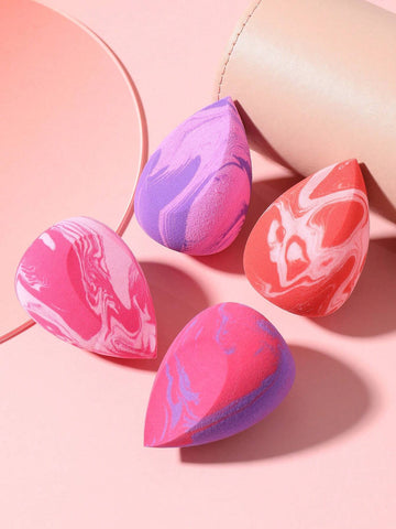 Makeup Sponge,4PCS Makeup Sponge set face sponge Beauty Sponges Egg Shaped Makeup Blender