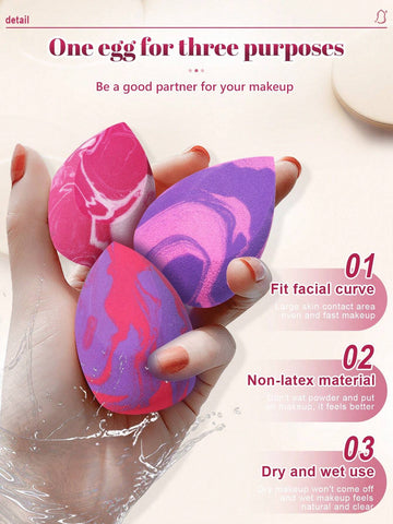 Makeup Sponge,4PCS Makeup Sponge set face sponge Beauty Sponges Egg Shaped Makeup Blender