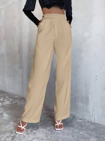 Privé Slant Pocket Wide Leg Pants