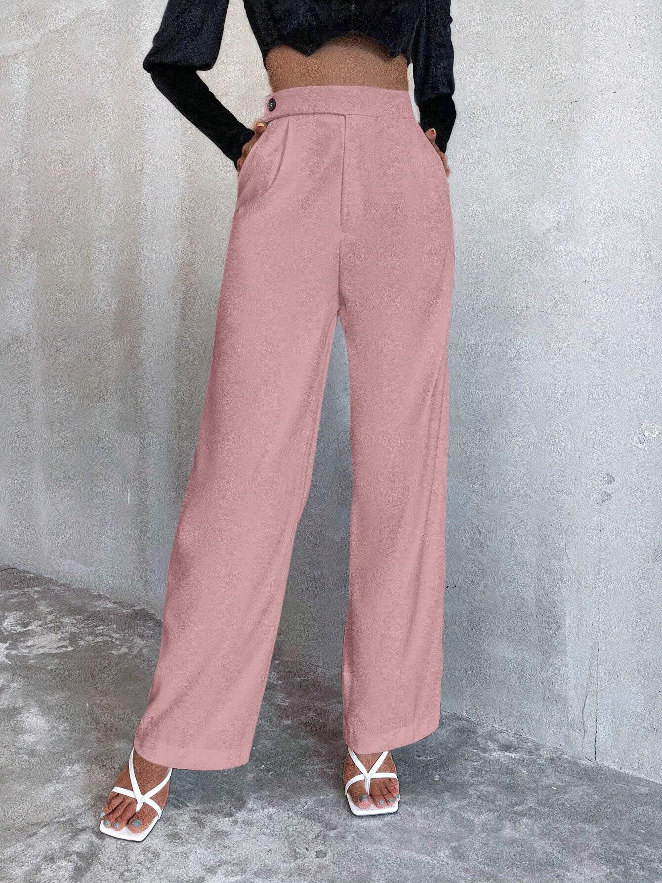 Privé Slant Pocket Wide Leg Pants