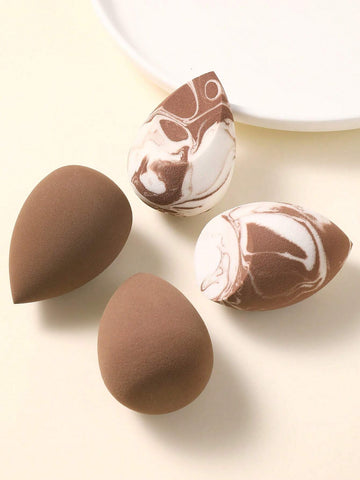 Makeup Sponge,4PCS Makeup Sponge set face sponge Beauty Sponges Egg Shaped Makeup Blender