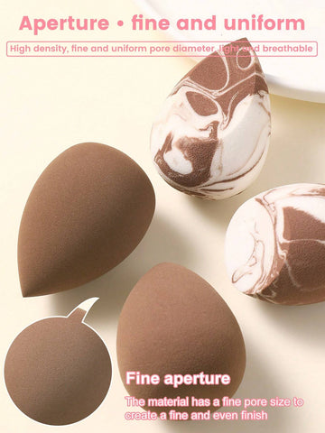 Makeup Sponge,4PCS Makeup Sponge set face sponge Beauty Sponges Egg Shaped Makeup Blender