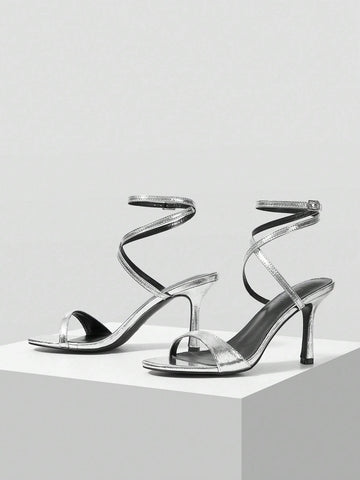 MOTF PREMIUM WOMEN'S ELEGANT PARTY ANKLE STRAP SANDALS