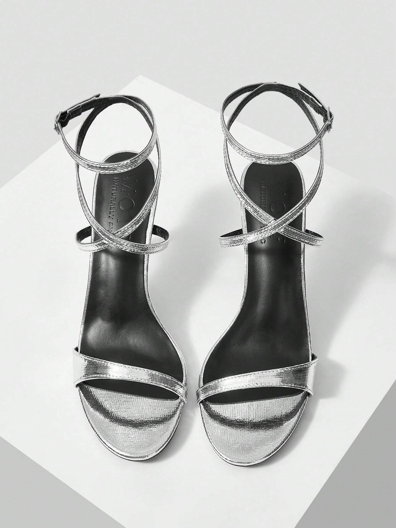 MOTF PREMIUM WOMEN'S ELEGANT PARTY ANKLE STRAP SANDALS