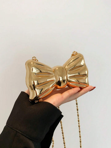 Mini Bow Clutch Purse