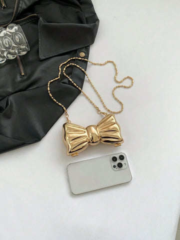 Mini Bow Clutch Purse