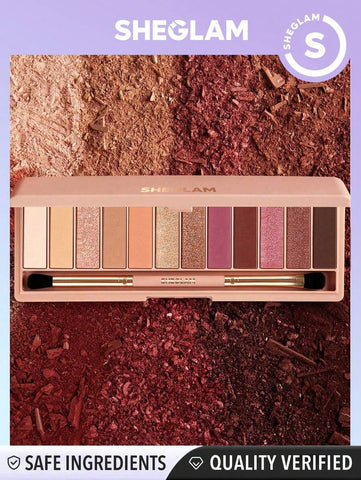SHEGLAM Burgundy Palette 12-Color Matte Eyeshadow Palette