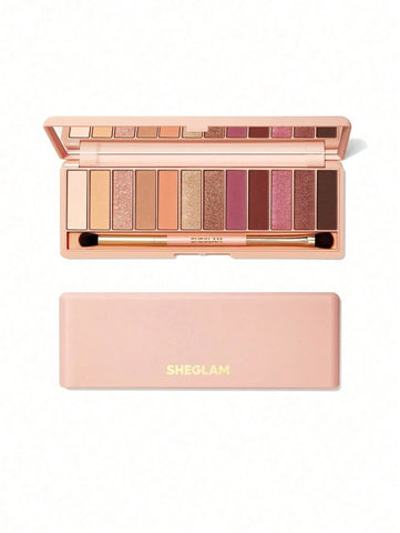SHEGLAM Burgundy Palette 12-Color Matte Eyeshadow Palette