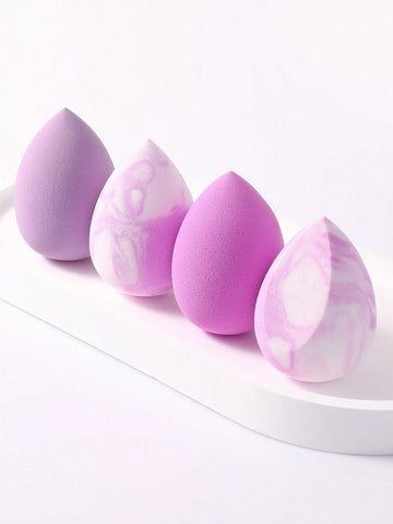 Makeup Sponge,4PCS Makeup Sponge set face sponge Beauty Sponges Egg Shaped Makeup Blender