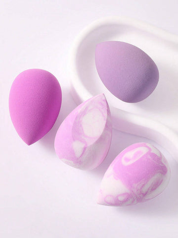 Makeup Sponge,4PCS Makeup Sponge set face sponge Beauty Sponges Egg Shaped Makeup Blender