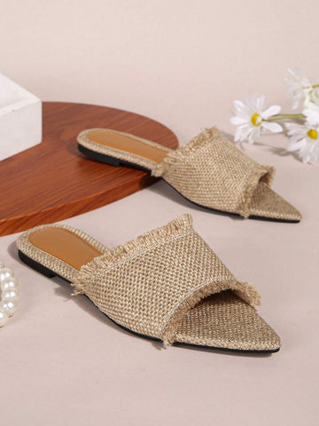 Women's Pointed Toe Slippers