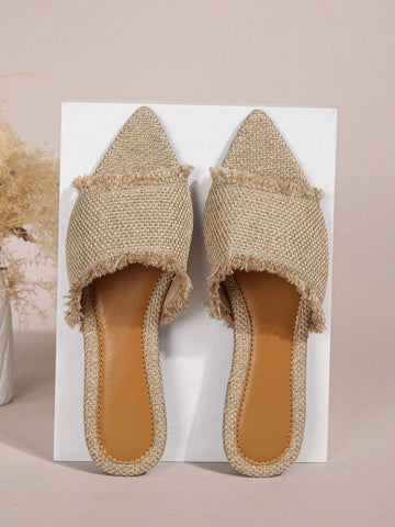 Women's Pointed Toe Slippers