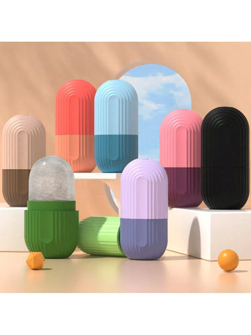1pc Ice Face Roller, Lce Roller For Face & Eye Puffiness Relief, FacialMassager Contour And Enhance Skin Care & Glow