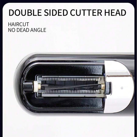 Hair Trimmer Hairdresser Multi-Functional Hair Shredder Cordless Split End Hair Trimmer Black
