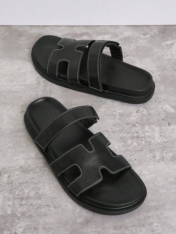 SHUZIA Open Toe Slip-On Sliders