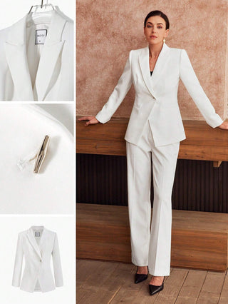 MOTF Classy STRUCTURED SINGLE BUTTON BLAZER