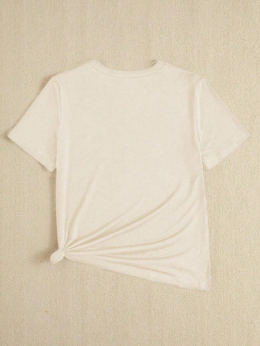 Women's Slim Fit Casual Short Sleeve T-Shirt