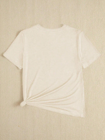 Women's Slim Fit Casual Short Sleeve T-Shirt