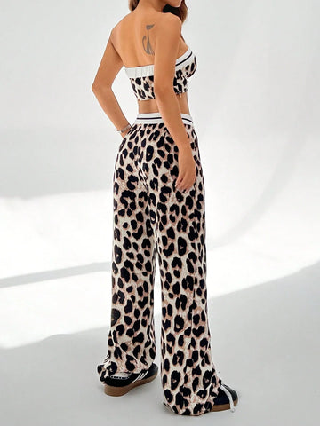 EZwear Colorblock Casual Two Piece Set