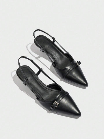 Patent Leather Pointed Toe Women's High Heel Shoes