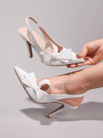 Elegant Sexy Pointed Toe Ultra High Heel Fashion Party Sandals