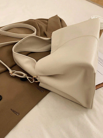 Litchi Embossed Square Bag