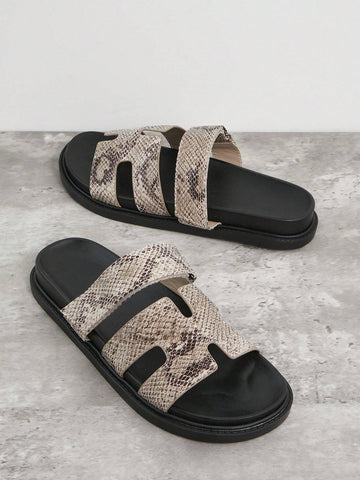 SHUZIA Open Toe Slip-On Sliders