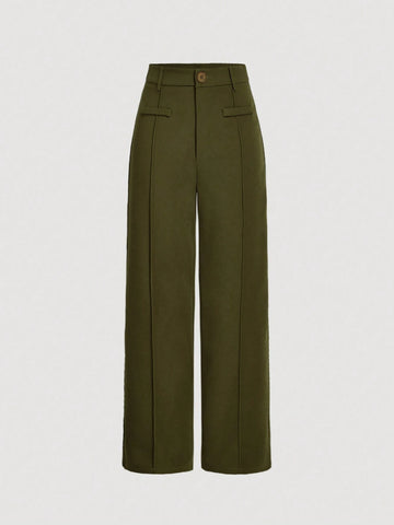 MOD High Waist Straight Leg Pants