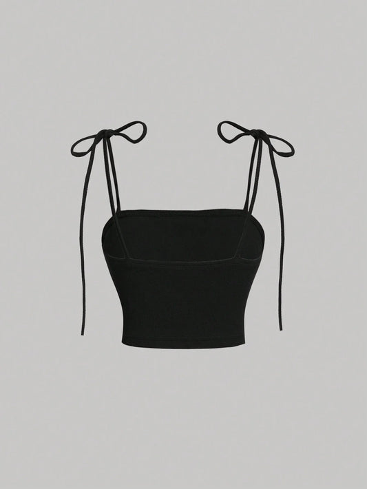 MOD Ladies Daisy Floral Guipure Lace Cami Top