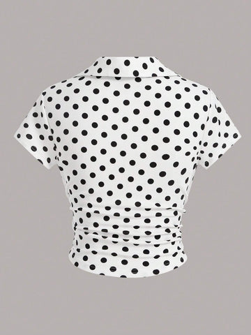 Essnce Women's V-Neck Short Sleeve T-Shirt
