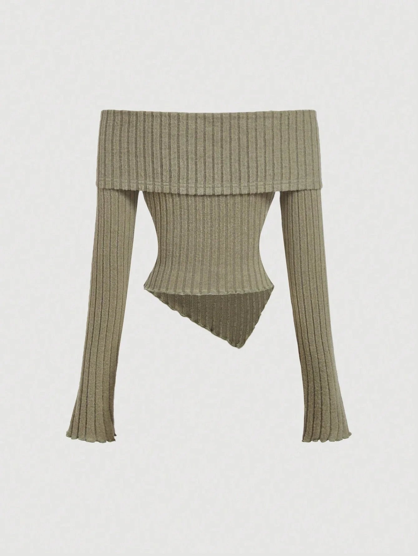 MOD Women's Off-Shoulder Bowknot Long Sleeve T-Shirt Top