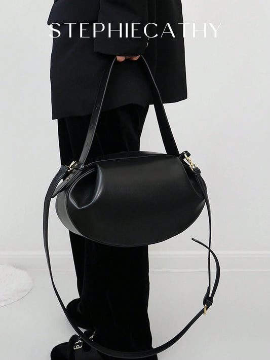 STEPHIECATHY CEZIRA Medium Novelty Bag Ruched Detail
