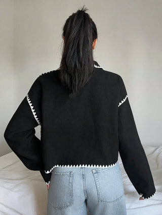 Color Cropped Jacket