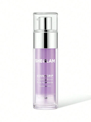 SHEGLAM Good Grip Hydrating Primer-Blueberry + Aha Oil Control Moisturizing Blueberry Primer Gel