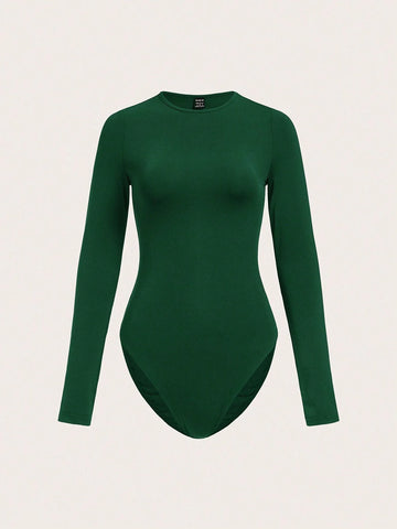 BASICS Solid Slim Fit Tee Bodysuit