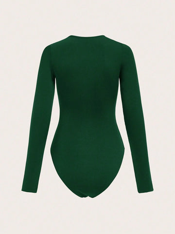 BASICS Solid Slim Fit Tee Bodysuit