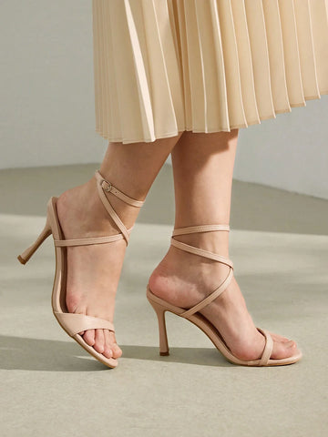 MOTF PREMIUM WOMEN'S ELEGANT PARTY ANKLE STRAP SANDALS