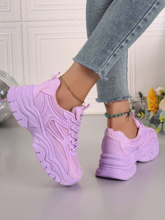 4-Season Thick Sole Comfortable Casual Sports Shoes