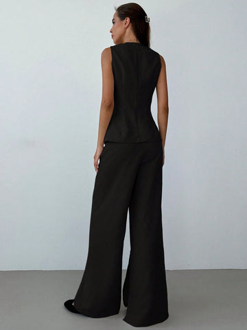 Aloruh Women Autumn/Winter New Business 2 Pieces Set