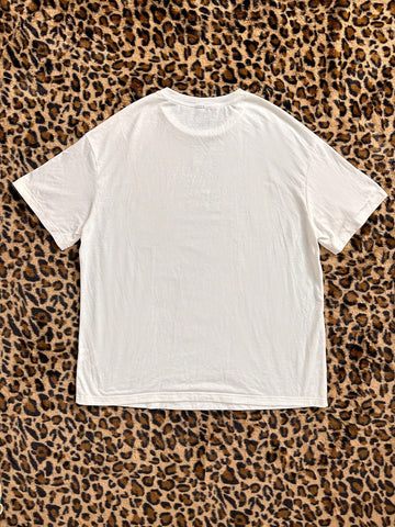 EZwear Oversized Casual Cherry Pattern Round Neck Short Sleeve T-Shirt