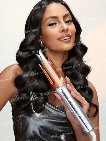 SHEGLAM HAIR It-Curl One-Touch Instant Curler,Automatic Curling Iron,Auto Hair Curler