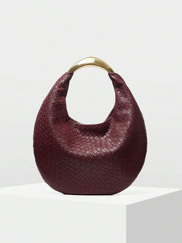 MOTF PREMIUM PU LEATHER EMBOSSED TOP HANDLE BAG