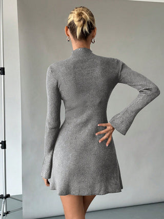 Turtleneck Sweater Dress