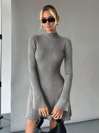 Turtleneck Sweater Dress
