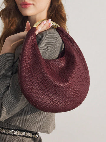 MOTF PREMIUM PU LEATHER EMBOSSED TOP HANDLE BAG