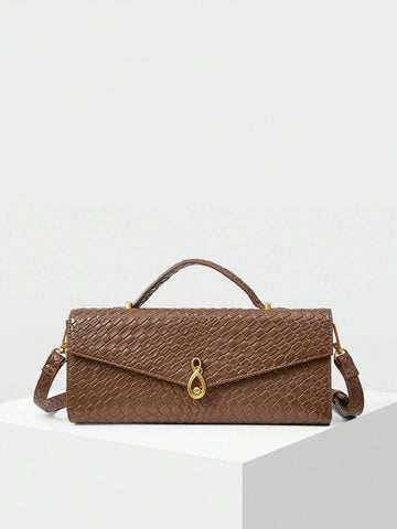 MOTF PREMIUM TEXTURED SQUARE TOP HANDLE BAG