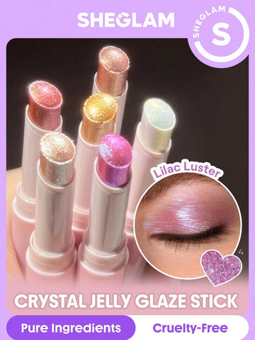 SHEGLAM Crystal Jelly Glaze Stick-Aura Blitz Valentine'S Day Decor Love Gift