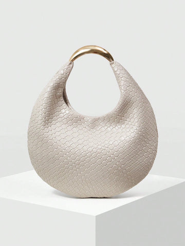MOTF PREMIUM PU LEATHER EMBOSSED TOP HANDLE BAG